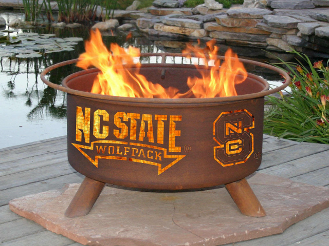 North Carolina State Wolfpack Fire Pit Grill
