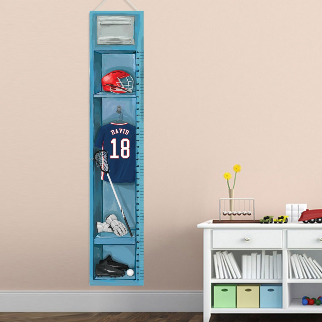  Personalized Lacrosse Growth Chart