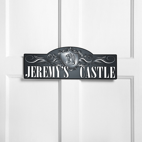 Personalized Royal Castle Room Door Sign