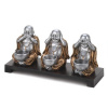 See No Evil Buddha Candle Holder