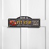 Personalized Racing Pit Stop Room Door Sign