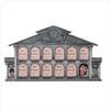 Pewter School House Collage Picture Frame