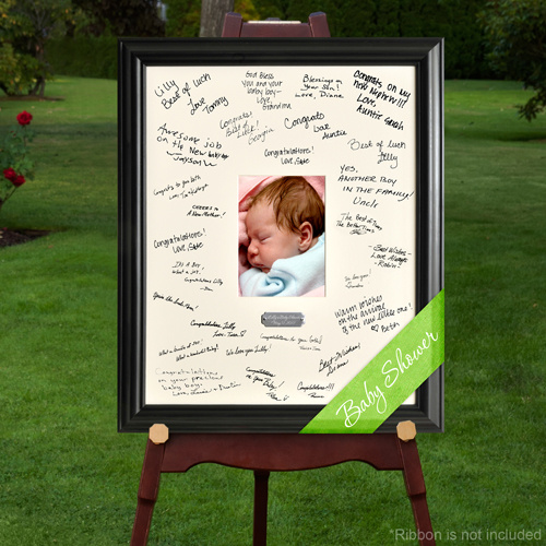 Personalized Baby Shower Signature Frame