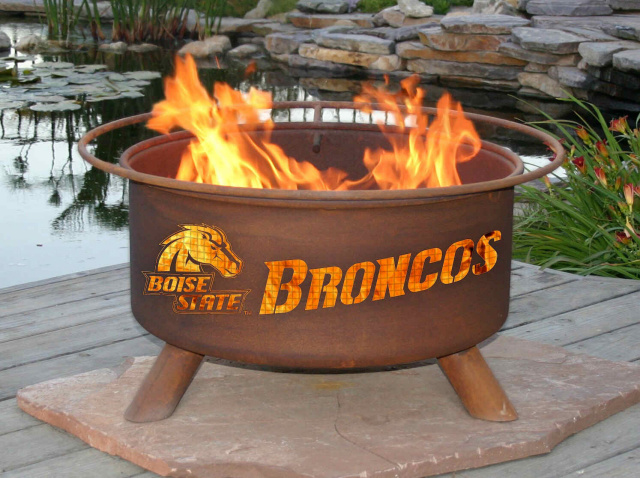 Boise State Broncos Fire Pit Grill