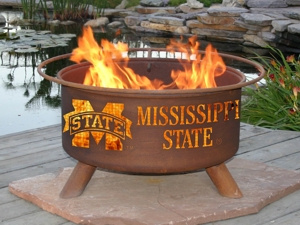 Mississippi State Bulldogs Fire Pit Grill