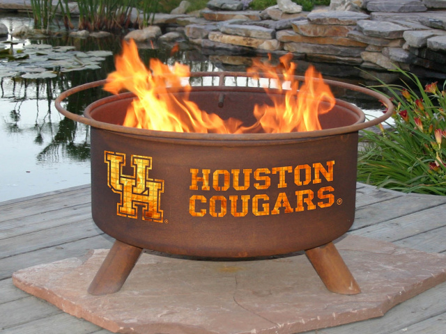 Houston Cougars Fire Pit Grill
