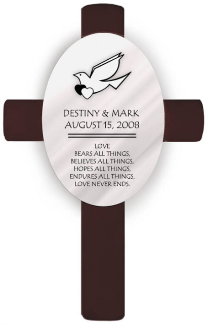 Personalized Imperial Wedding Anniversary Cross