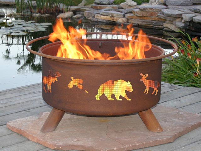 Wildlife Outdoor Fire Pit Grill