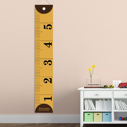 Personalized Classic Tape Measure Height Growth Chart