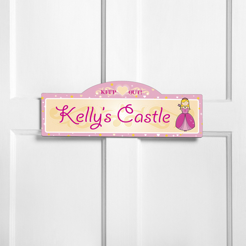 Personalized Her Royal Highness Girls Room Door Sign