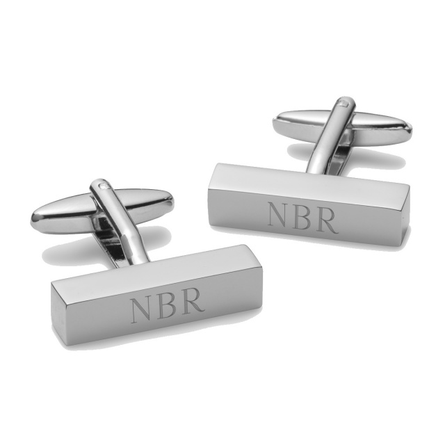 Personalized Cufflink Bars