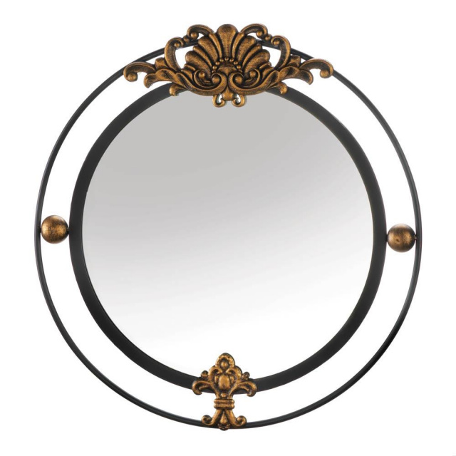 Golden Accent Regal Wall Mirror