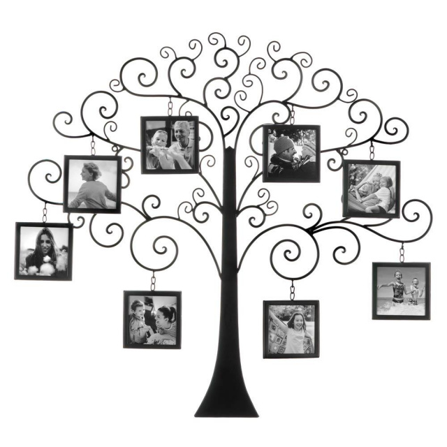 Large Family Tree Photo Wall Decor