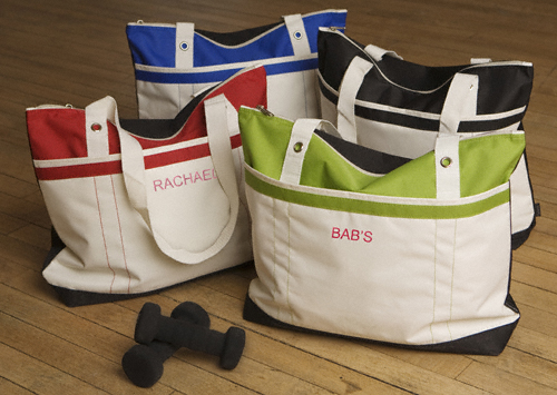 Personalized Fitness Fun Tote Bag