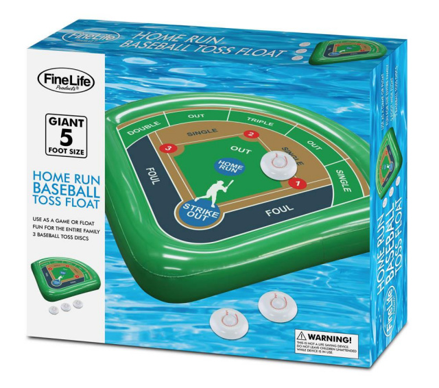 Baseball Toss 5 Foot Inflatable Pool Game