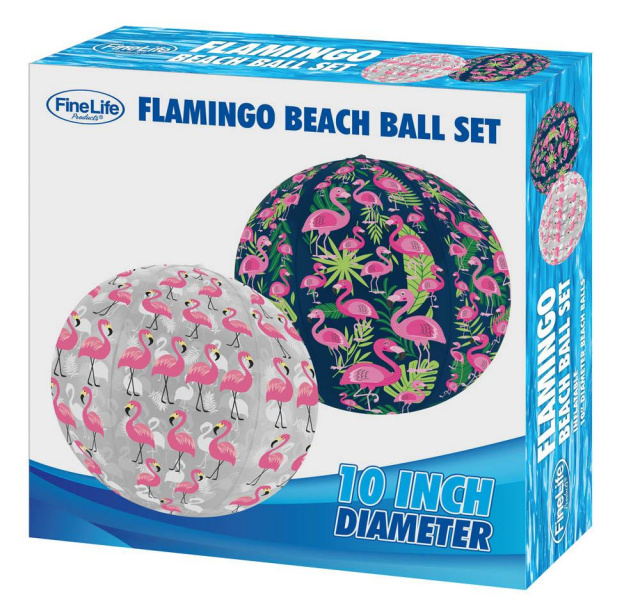 Flamingo Beach Ball Set