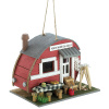 Vintage Styled Camper Trailer Bird House