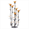 Amber Calla Lily Candle Holder