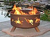 Western Style Outdoor Fire Pit Grill