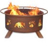 OUTDOOR WOOD BURNING FIRE PIT GRILLS - Free Shipping