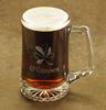 Personalized Irish Shamrock Beer Mug