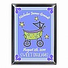 Personalized Boy Baby Buggy Room Door Sign