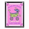 Personalized Girl Baby Buggy Room Door Sign