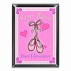 Personalized Ballet Slippers Room Door Sign