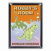 Personalized Dinosaur Room Door Sign
