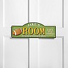 Personalized Touch Down Football Room Door Sign