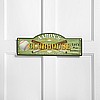 Personalized Boys Baseball Room Door Sign