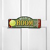 Personalized Tennis Room Door Sign