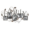 Family 5 Photo Picture Frame Wall Decor